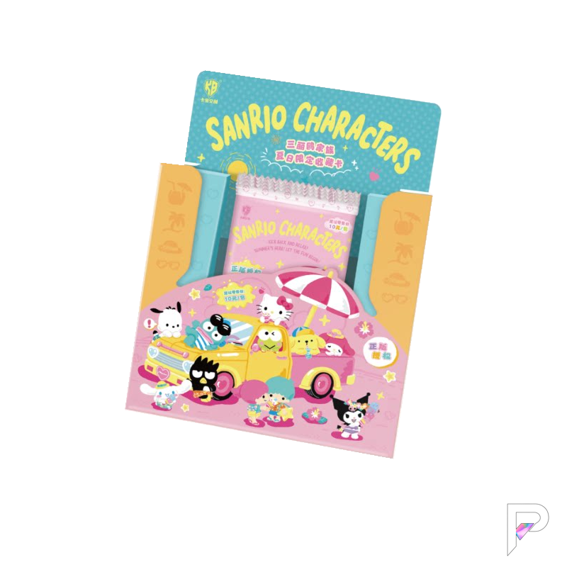KABAO Sanrio Characters Summer Limited Edition Chinese display box on pure white