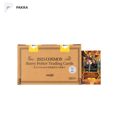 Kakawow 2025 COSMOS Harry Potter Official Collectible Cards - Sealed Case of 10 Boxes, official product image on a white PAKRA background.