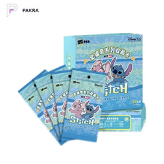 Kakawow 2023 HOTBOX Disney Stitch Collectible Cards Box, official product image on a white PAKRA background.