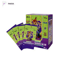 Kakawow 2024 Disney Zootopia Joy Edition Collectible Cards Vol.3 Box, official product image on a white PAKRA background.