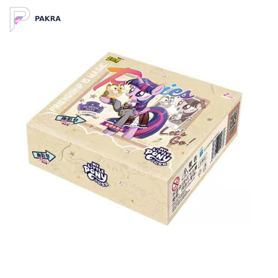 KAYOU My Little Pony Chinese Fun Moments Edition 9 QY09 sealed 30-pack card box on white with the approved PAKRA logo.