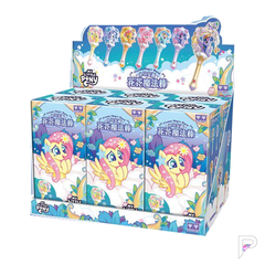 AULDEY My Little Pony Flower Magic Wand blind box display on white. Display carton shown; choose single blind box or 6-box set.