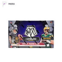 2024 Panini Mosaic NFL Football Hobby International Box, official product image on a white PAKRA background.
