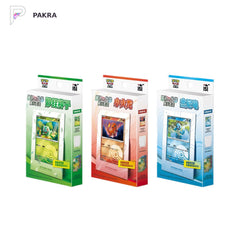 Pokémon TCG Collect 151 Bulbasaur, Charmander & Squirtle Boxes - Simplified Chinese (Set of 3), official product image on a white PAKRA background.