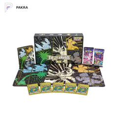 Pokémon TCG Alolan Exeggutor Dragon Return Gift Box - Simplified Chinese, official product image on a white PAKRA background.