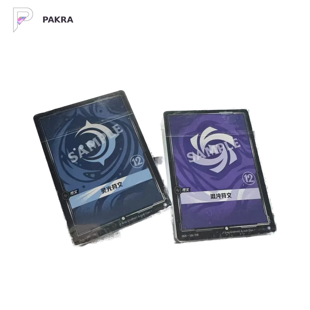 Riftbound Sample Demo Deck - Ahri and Jinx - Simplified Chinese, official product image on a white PAKRA background.