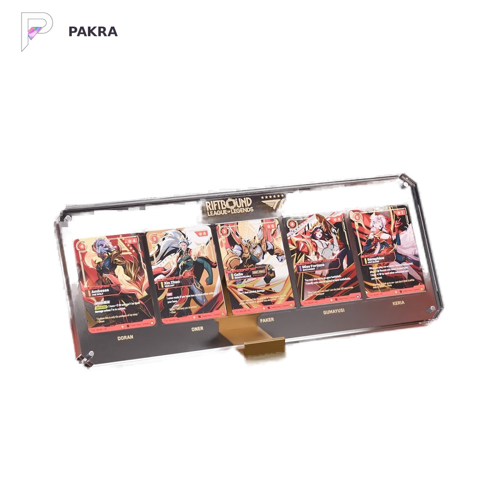 Riftbound x T1 2025 Worlds Champion Signature Edition Box - Simplified Chinese, official product image on a white PAKRA background.