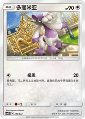 Furfrou CSM2DC-224 C — Simplified Chinese Pokémon card