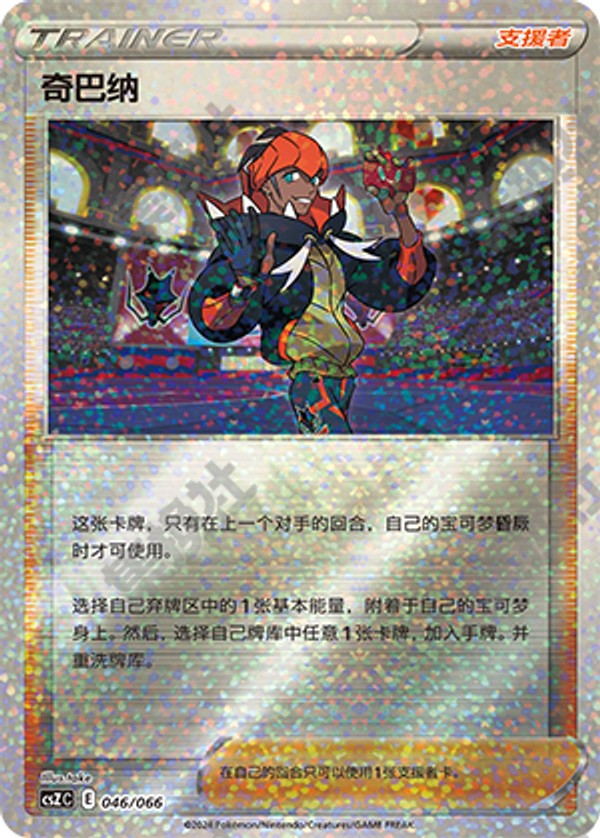 Raihan CSZC-046/066 Unmarked — Simplified Chinese Pokémon card