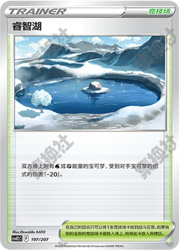 Lake Acuity CSVE2C-197/207 Unmarked — Simplified Chinese Pokémon card