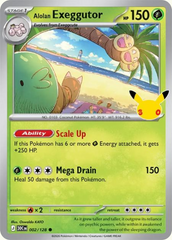 Pokémon Alolan Exeggutor 30C-002/128 — English Single Card