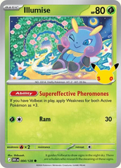 Pokémon Illumise 30C-004/128 — English Single Card