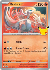 Pokémon Reshiram 30C-014/128 — English Single Card