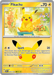 Pokémon Pikachu 30C-025/128 — English Single Card