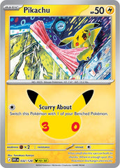 Pokémon Pikachu 30C-032/128 — English Single Card