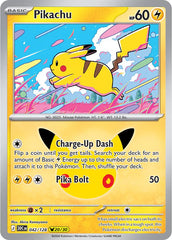 Pokémon Pikachu 30C-042/128 — English Single Card