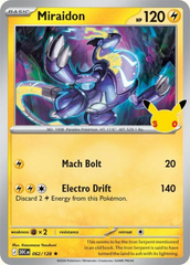 Pokémon Miraidon 30C-062/128 — English Single Card