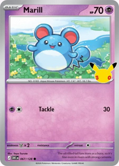 Pokémon Marill 30C-067/128 — English Single Card