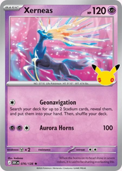 Pokémon Xerneas 30C-076/128 — English Single Card
