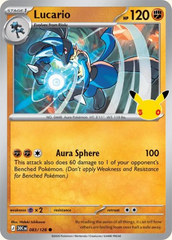 Pokémon Lucario 30C-083/128 — English Single Card