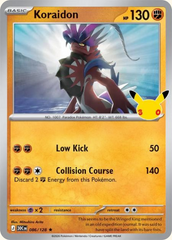 Pokémon Koraidon 30C-086/128 — English Single Card