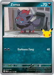 Pokémon Zorua 30C-095/128 — English Single Card