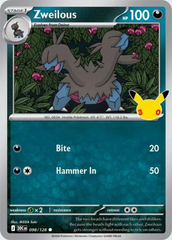 Pokémon Zweilous 30C-098/128 — English Single Card