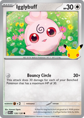 Pokémon Igglybuff 30C-120/128 — English Single Card
