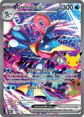 Pokémon Greninja ex 30C-148/128 — English Single Card