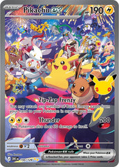 Pokémon Pikachu ex 30C-150/128 — English Single Card