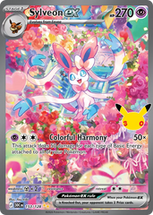 Pokémon Sylveon ex 30C-153/128 — English Single Card