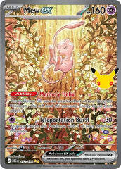 Pokémon Mew ex 30C-152/128 — English Single Card
