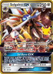 Pokémon Solgaleo-GX SUM-89/149(30C) — English Single Card