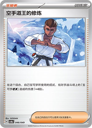 Black Belt's Training CSVH6eC-046/049 Unmarked — Simplified Chinese Pokémon card