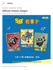 Official release image for Card.fun Minions Fun Collection Cards Vol.1 Box.