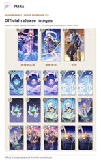 Official release image for Genshin Impact Genius Invokation TCG Vol.2 Sangonomiya Kokomi Starter Deck.