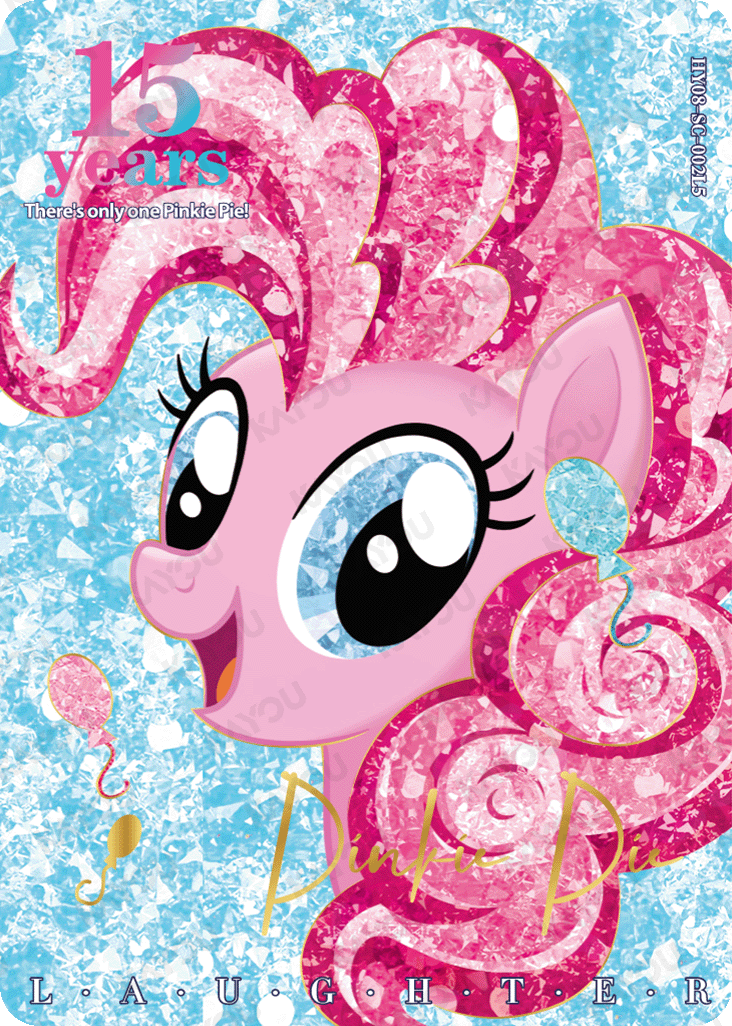 HY08-SC-002 Pinkie Pie KAYOU MLP Moon 8 SC single card