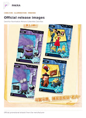 Official release image for Card.fun Illumination Minions Collectible Card Box.