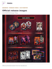 Official release image for Kakawow 2026 PHANTOM Stranger Things Official Collectible Cards Box.