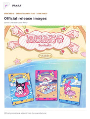 Official release image for Vancard's Sanrio Characters Star Party Trading Cards Box.