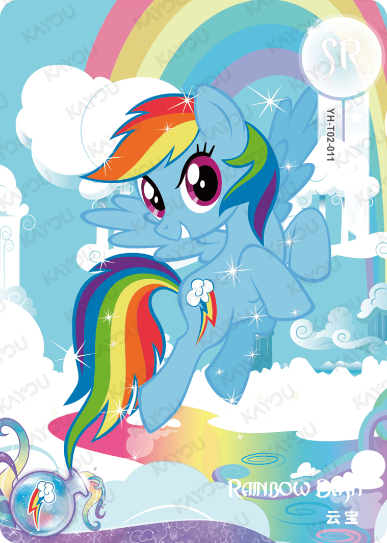 YH-T02-011 KAYOU MLP Moon Edition Moon 2 SR bundle card