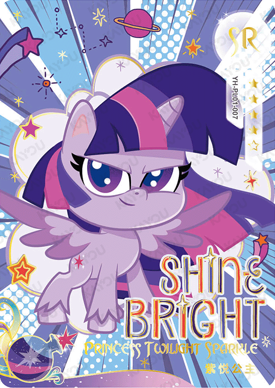 YH-PL01-007 KAYOU MLP Qi Meng Party Edition Qi Meng Party 1 SR bundle card