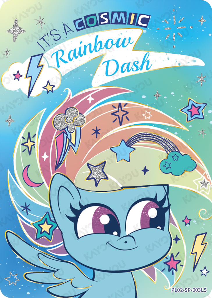 PL02-SP-003 KAYOU MLP Qi Meng Party Edition Qi Meng Party 2 SP bundle card