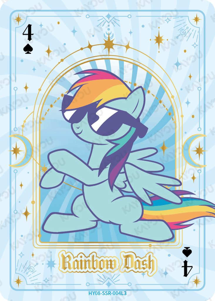 HY08-SSR-004L5 KAYOU MLP Moon Edition Moon 8 SSR bundle card