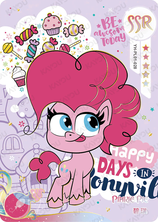 YH-PL01-028 KAYOU MLP Qi Meng Party Edition Qi Meng Party 1 SSR bundle card