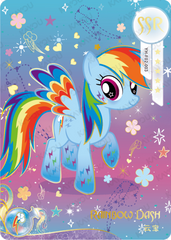 YH-F02-003 KAYOU MLP Rainbow Edition Rainbow 2 SSR bundle card