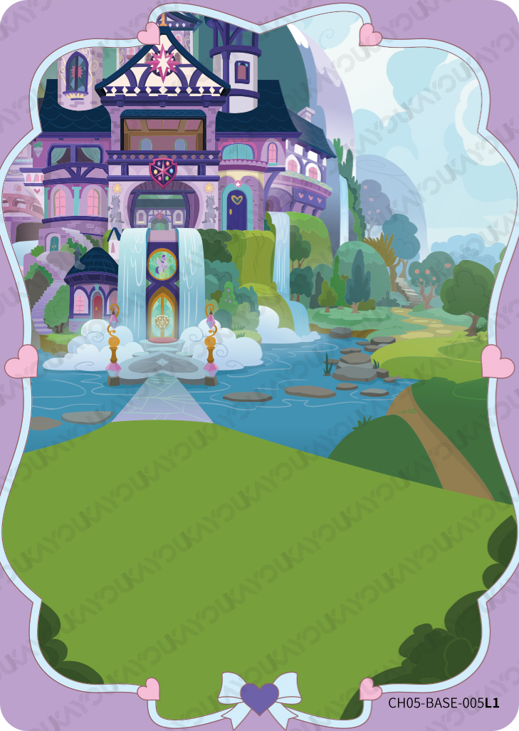 CH05-BASE-005 KAYOU MLP Rainbow Edition Rainbow 5 BASE bundle card