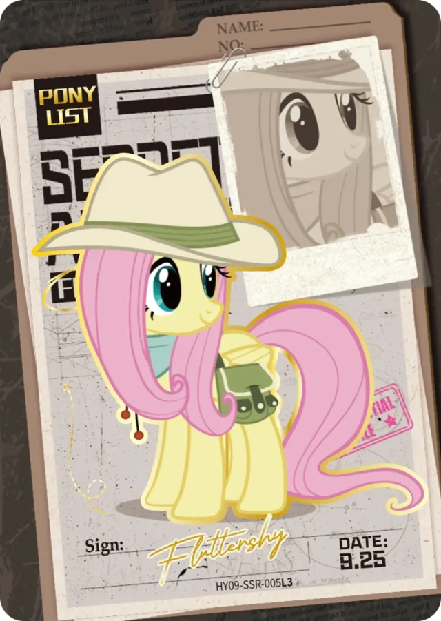 HY09-SSR-005 KAYOU MLP Rainbow Edition Rainbow 5 SSR bundle card