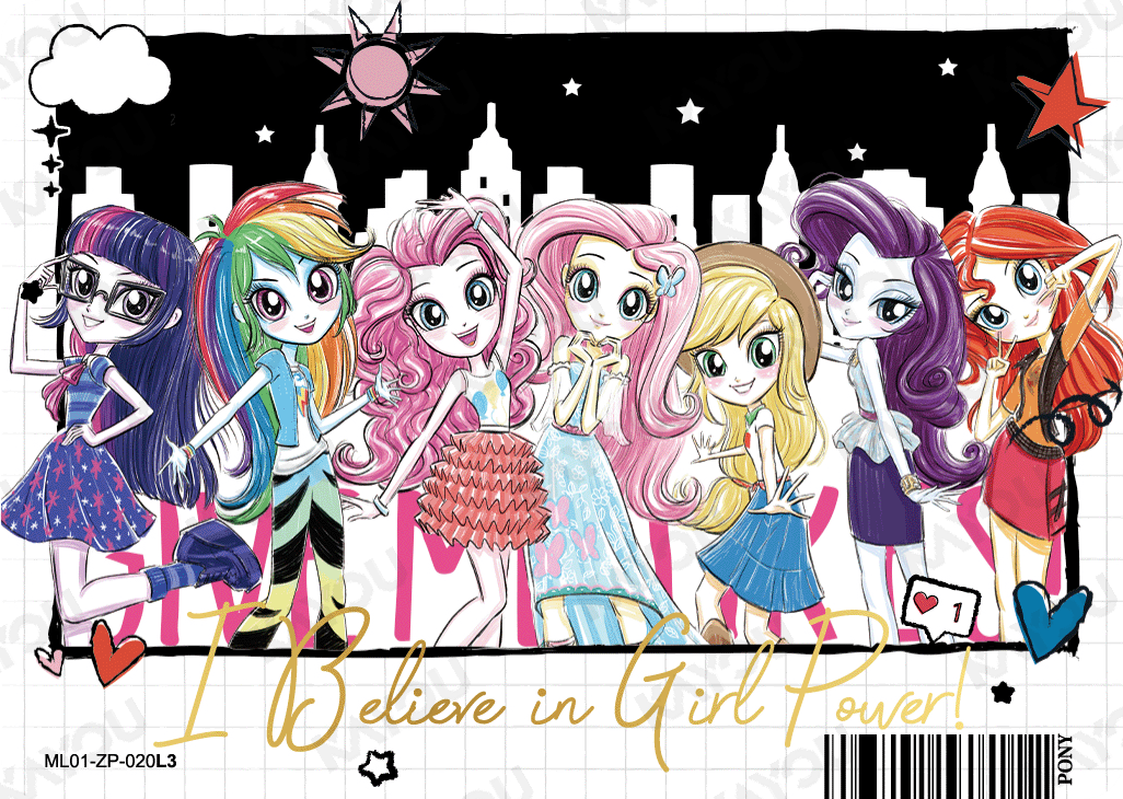 ML01-ZP-020L3 KAYOU MLP Friendship Sonic Boom Book Edition Friendship Sonic Boom Book ZP bundle card