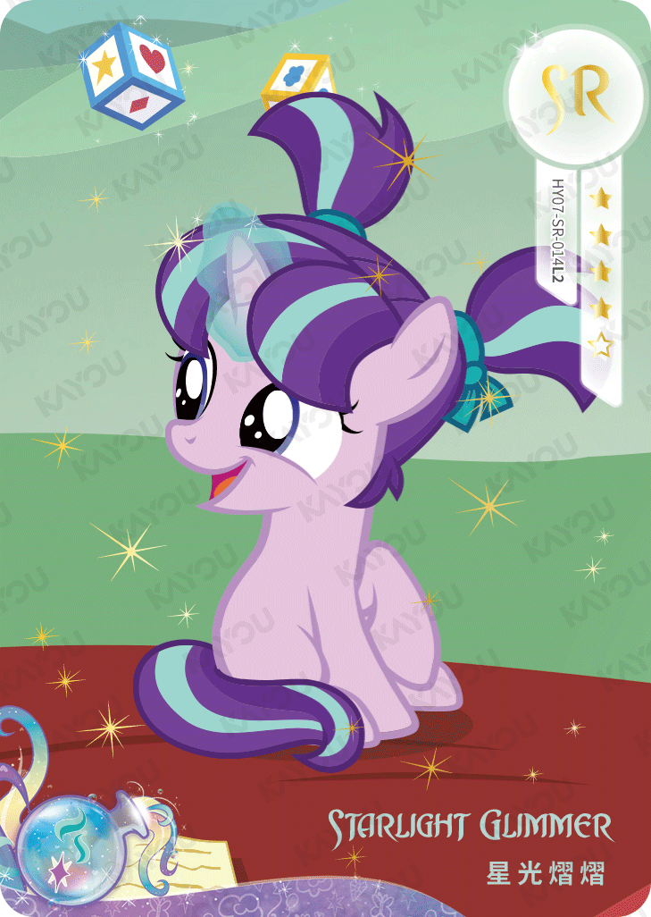 HY07-SR-014L5 KAYOU MLP Moon Edition Moon 7 SR bundle card
